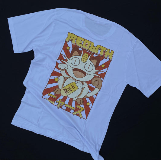 Remera Pokemon - Meowth