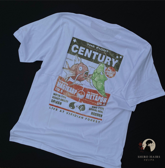 Remera Pokemon Magikarp vs Metapod